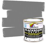 Grey Chalkboard Paint - 250ml Ideal to use with Liquid Chalk and Dry Chalk Sticks by Rainbow Chalk Markers