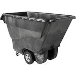 Rubbermaid Commercial 1250 lb Structural Foam Dump Truck - Black