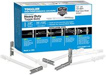 TOGGLER SNAPTOGGLE BBS Toggle Anchor, 304 Stainless Steel Channel, Made in US, 3/8" to 3-5/8" Grip Range, For 1/4"-20 UNC Fastener Size (Pack of 100)