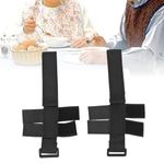 Universal Cuff, Utensil Holder for Holding Utensils, Adjustable Gripping Strap, ADL Eating Aid for Elderly or Individuals with Weak Grip, Makes Mealtime or Other Activities Easier