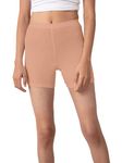 NYKD by Nykaa Stretch Cotton Cycling Shorts | with Features Like Durable and Concealed Waistband -NYP083- Mahogany Rose,XL