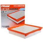 FRAM Extra Guard CA11895 Replacement Engine Air Filter for 2013-2022 Toyota (4.0L, 4-6L & 5.7L), Provides Up to 12 Months or 12,000 Miles Filter Protection