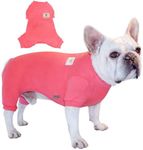TONY HOBY Dog Pajamas, 4 Legged Dogs Pajamas, Dog Jumpsuits with Thermal, Cotton Pet Clothes for Small Medium Dogs (Pink, S)