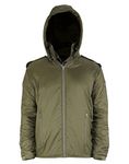 INDIAN SPORTS GEAR Men's Solid Jacket (ISG208_Olive Green_38)