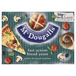 McDougalls Dried Yeast Sachets Fast Action 8 x 7g