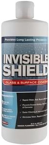 Unelko Invisible Shield Glass and Surface Coating 32oz, Liquid Glass Protection Coating for Mirrors, Tiles, Windshields, Solar Panels, and More, Glass Surface Protector and Sealant Spray