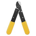 CHB Single Hole Fibre Optic Cable Strippers Pigtail Buffer Jacket Stripping Fiber Patch Lead Pliers Snips Hand Tool 1 Hole