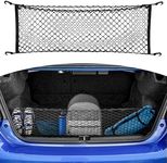Envelope Style Automotive Elastic Trunk Mesh Cargo Net Accessories for Subaru Impreza 2017 – 2024 & Crosstrek 2018 – 2024 - Premium Trunk Organizers and Storage - Luggage Nets for Vehicles