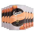 Epicure Apricot Halves in Fruit Juice, 415 g (Pack of 12)