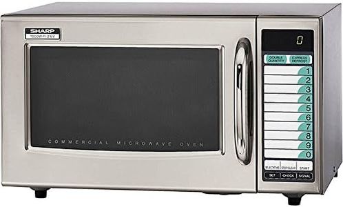 Sharp Medium-Duty Commercial Microwave Oven (15-0429) R-21LVF1 Cubic Feet