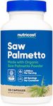 Nutricost Saw Palmetto 1000mg, 120 Capsules - CCOF Certified Made with Organic Saw Palmetto, Vegetarian Friendly, 60 Servings, 500mg Per Capsule, Gluten Free