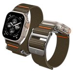 Spigen DuraPro Flex Ultra Strap Compatible with Apple Watch Band for Apple Watch Ultra 2/1 49mm, Series 10 46mm, Series 9/8/7 45mm, Series SE2/6/SE/5/4 44mm and 3/2/1 42mm - Khaki