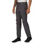 Regatta Men's Highton Water Repellent Multi Pocket Active Hiking Trousers, Grey (Seal Grey), 30W/30L