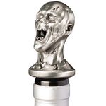 Stainless Steel Zombie Wine Aerator Pourer - Deluxe Decanter Spout for Robust Red and White Wine - Pour Amore Bottle Pourer/Stopper & Air Diffuser by Chris's Stuff