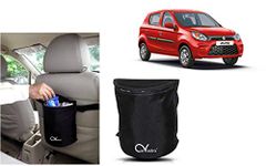 Auto Pearl - Semi Cylindrical Make Cloth Car Bin Dustbin Compatible with- Alto 800 2019