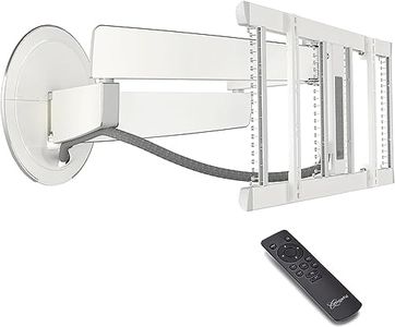 Vogel's TVM 7675 Electric Swivelling TV Wall Mount for 40-77 Inch TVs, Premium Motorised TV Bracket Swivels up to 120°, Max 35 kg, VESA 200 x 100 up to 600 x 400