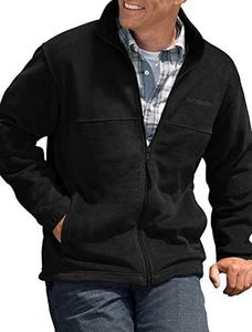 Columbia Steens Mountain Fleece Jacket Black 4XL, Black, 4X-Large