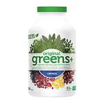 Genuine Health Greens+ Original, 30 servings, 360 capsules, Superfoods, antioxidants and polyphenols to nourish and energize your body, Dairy and gluten-free