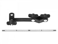 Meinl Percussion Multi Clamp One - Multi Clamp for Stands - For One Rod - Adjustable Length - Steel, Black (HMC-1)