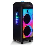 GPLT-360 Portable 1000 Watt Wireless Self Battery Powered Loud Bluetooth Party Tower Speaker Box with 360° of Sound and 360° of Beat Synced Light