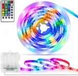 Battery Powered LED Strip Lights RG
