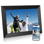 JAOKPO - WiFi Digital Photo Frame, 10.1 inch Smart Digital Frame with APP, 1080P IPS FHD Electronic Photo Frame with Slideshow, Perfect for