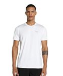 Puma Men's Solid Regular Fit T-Shirt (524989_White