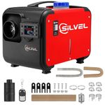 SILVEL 5KW-8KW Diesel Air Heater All in One 12V Parking Heating with LCD Display Remote Control, Fast Heating, for RV Truck, Boat, Bus, Car Trailer, Motorhomes, Caravans