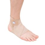 Express Orthopaedic® - Medically Approved Ankle Brace Tendonitis, Plantar Fasciitis Support for Sprained Ankle Figure-Of-8 Strap, Pain Relief, Compression, Support Unisex (Small (Ankle Circ. 17-20cm))