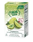 TRUE LIME Water Enhancer (32 Packets) | Zero Calorie Unsweetened Water Flavouring | For Water, Bottled Water & Recipes | Water Flavor Packets Made with Real Citrus 1-Pack