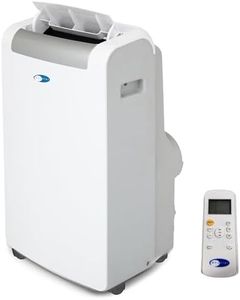 Whynter ARC-148MS 14,000 (10,300 BTU SACC) Portable Air Conditioner with Activated Carbon and SilverShield Filters, up to 500 sq ft, White