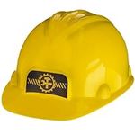 amscan 848951 Children's Construction Plastic Hat | Yellow | 1 Pc