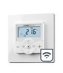 HOMEPILOT - Premium Smart Wall Thermostat with Radio, e.g. for Underfloor Heating, Flush-Mounted 230 V, Smart Home Heating Control (App, Alexa, Siri & Google Assistant) possible via Gateway