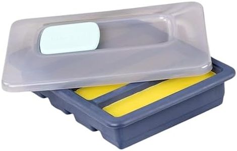 Magical Butter Silicone Non-Stick Butter Tray -Effortless Butter Making with Precise 8 Tbsp Sticks Food-Grade, Non-Stick Rectangle Container for Brownies, Homemade Butter, Herbed, Garlic Butter