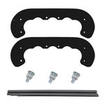 HAKATOP 99-9313 Rubber Paddles 55-8760 Scraper Kit for Toro Snow Blowers CCR2000 CCR2450 CCR3000 CCR3650 Paddles 20" and 21" CCR Models