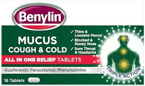 Benylin Mucus Cough & Cold All in One Tablets, 16 each