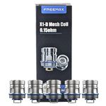 Freemax X1-D Coils - 5 Pack [0.15ohm Mesh] No Nicotine