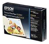 Epson S041727 Premium Photo Paper Glossy, 4x6, 100 sheets Ink