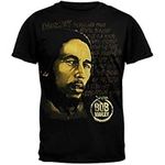 Bob Marley - Redemption Black T-Shirt - Small