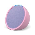 Echo Pop | Full sound compact Wi-Fi and Bluetooth smart speaker with Alexa | Lavender Bloom and a Made For Amazon Sleeve for Echo Pop (2023 release), Lilac