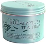 BALM OF GILEAD Tea Tree with Eucalyptus Foot Cream - Intensive Moisture and Healing, Foot Care and Body, Skin Soothing Cream - Eczema, Ringworm, Dry, Chaffed Skin, Nail, Toe Fungal Infections
