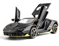 PRIME DEALS Lamborghini Car Toy Die-cast Metal Car Model Car Pull Back car Super car with Openable Doors with Sound and Light for Birthdays Gift Party Decorations Great for Kids Boys Girls ‎1:32 Scale