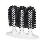Bar Maid GWM-300 3-Brush Manual Glass Washer With Suction Cup Base