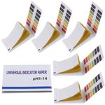 BOJACK pH Test Strips Universal Test Paper pH 1-14 Litmus Paper for Soil, Water, Saliva, Cosmetic, Pet Food ＆ Diet pH Test (5 Packs of 400 Strips)