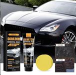 Proxism Car Scratch Repair Paste Scratch Remover Car Scratch Repair Paste Polishing Wax Premium Scratch Remover Kit with Wipe & Sponge for Vehicles Polishing & Deep Scratches (Medium)