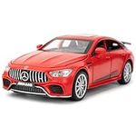 TGRCM-CZ 1/32 Diecast Car Benz AMG GT63 Model Car Pull Back with Sound and Light Toy Car for Boys Girls Adult Gift(Red)