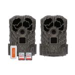 Stealth Cam Browtine 16MP Durable Trail Camera Bundle with 32GB Ultra SDHC UHS-I Memory Card, and High-Speed Card Reader (5 Items)