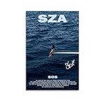 Sza Poster Sos Album Signature Post