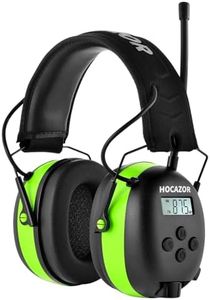 Hocazor HP10 FM AM Radio Headphones, Green