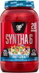 Syntha-6 Whey Protein Powder | High Protein Whey Protein Concentrate, Whey Protein isolate, Milk Protein Isolate & Micellar Casein | 22g Protein, 10g EAAs Essential Amino Acids | 2.91LB, 28 Servings (Fruity Cereal)